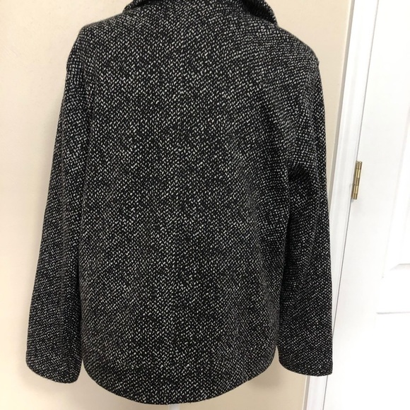 Land’s End Tweed Zipper Jacket, like new - Picture 5 of 5